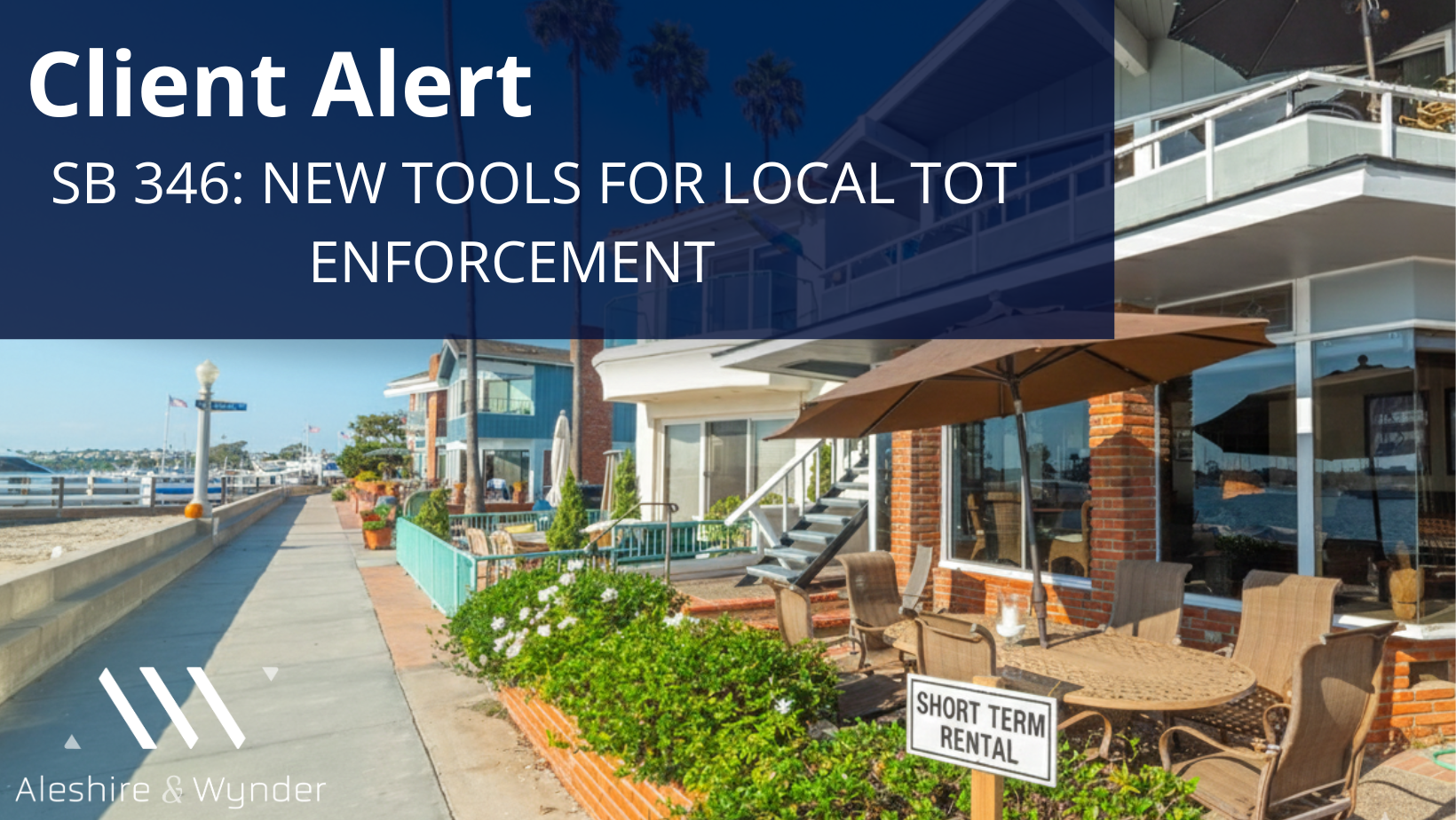 SB 346: New Tools for Local TOT Enforcement in the Short Term Rental Facilitator Act of 2025